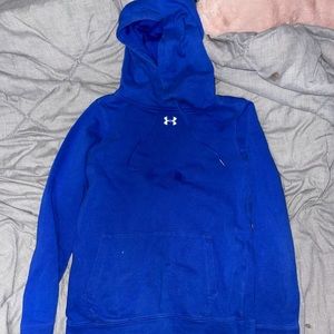 Blue Under Armor sweatshirt